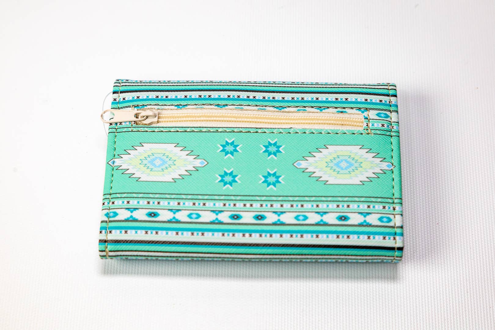 Flag Matrix Inc - Wholesale Wallet - Women's - Myka 5″ Tri-fold Native Wallet2