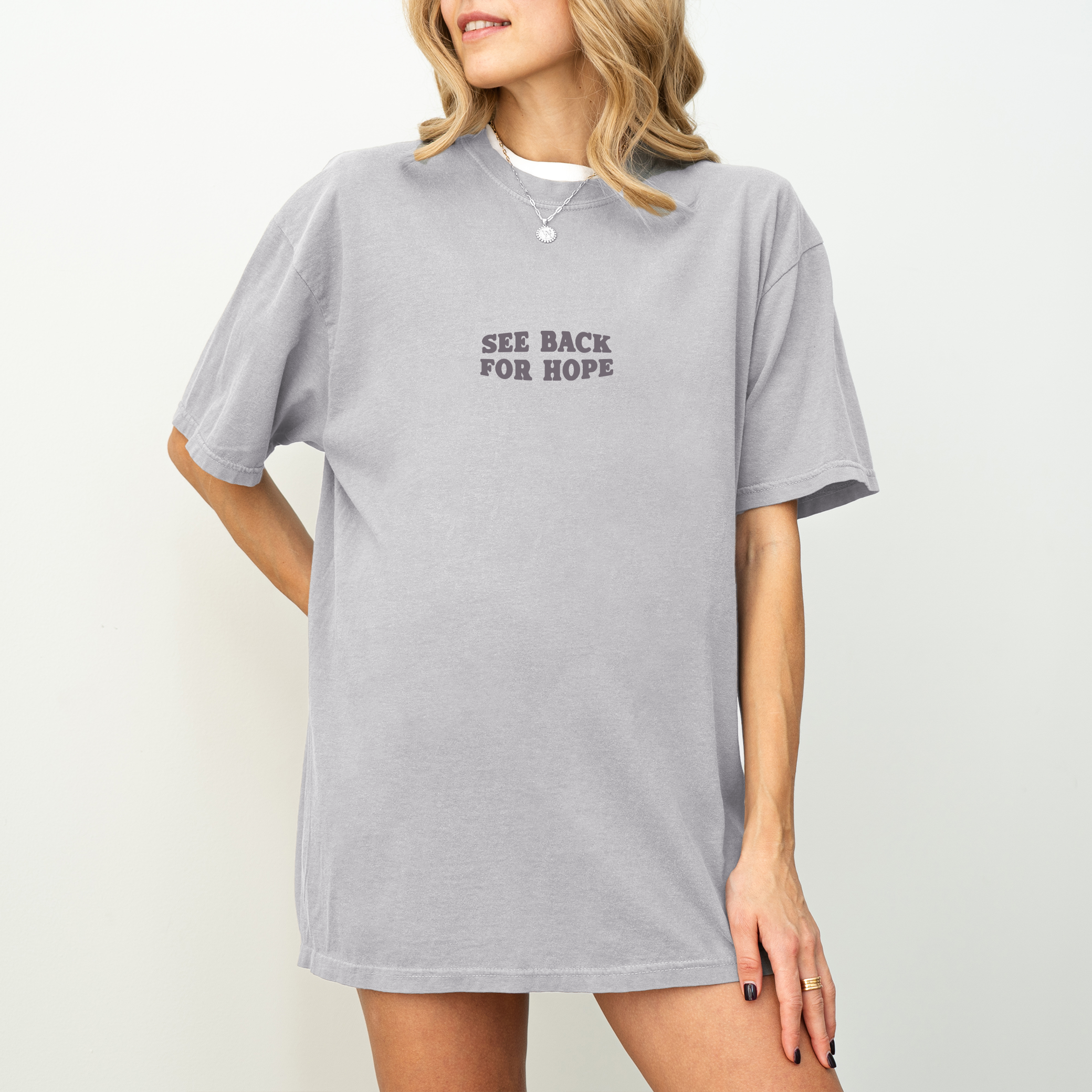 Stone Dear Person Behind Me Graphic Tee for wholesale on Faire1