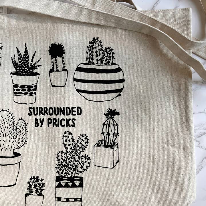 The Coin Laundry – wholesale Tote bag – Unisex – Surrounded by Pricks Farmers Market Tote4