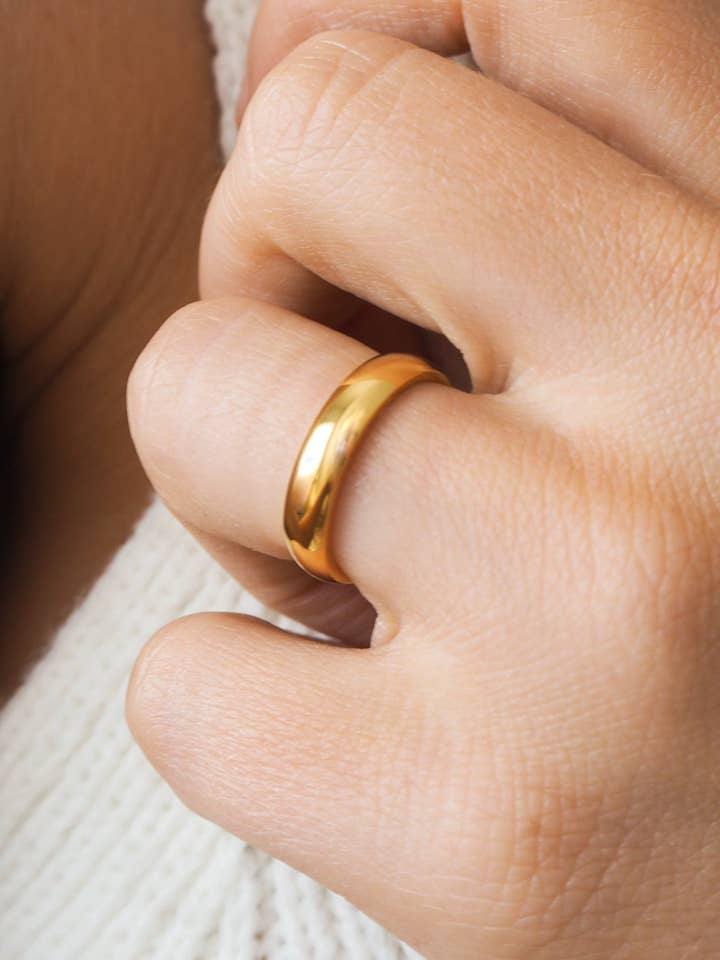 Stapelband | Dik voor wholesale door JacqMaria Jewelry