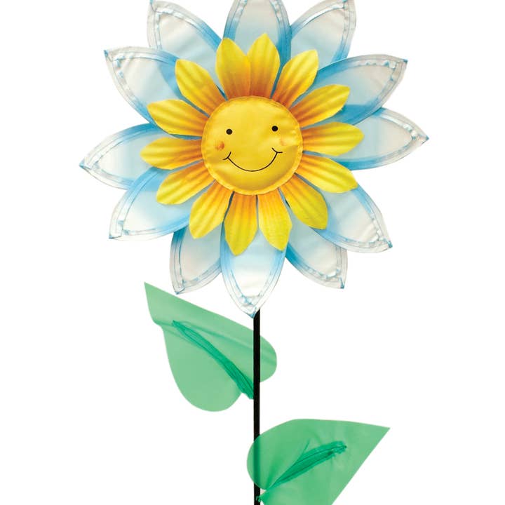 Molino de viento de jardín de girasol para venta al por mayor de Flag Matrix Inc