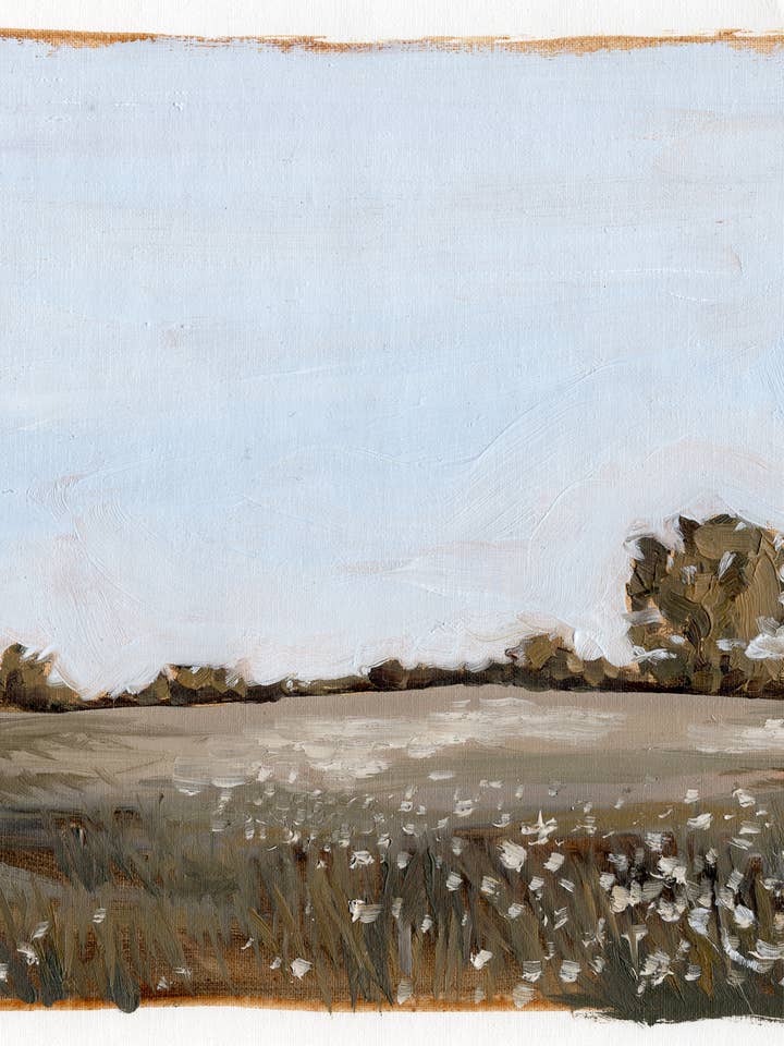 Downey Aster fälttryck för wholesale av Emma Miller Art