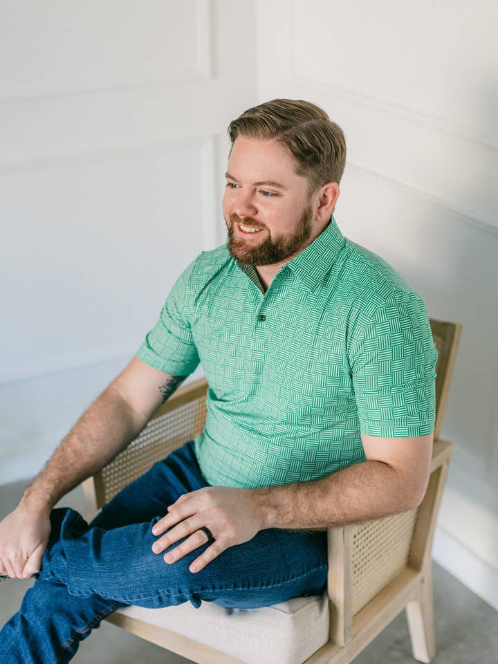 The Fairway Men's Polo for wholesale by Poppy Kids Co