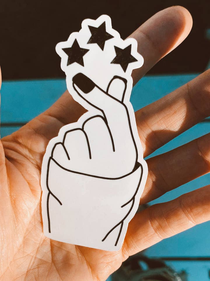 Magic Hands, Sticker for wholesale by Amalie Maren Designs