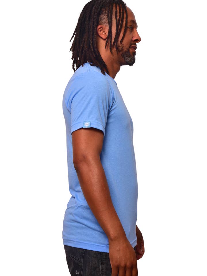 Blue Topaz Infused - Men's/Uni Tee for wholesale by Bliss and Bles Apparel