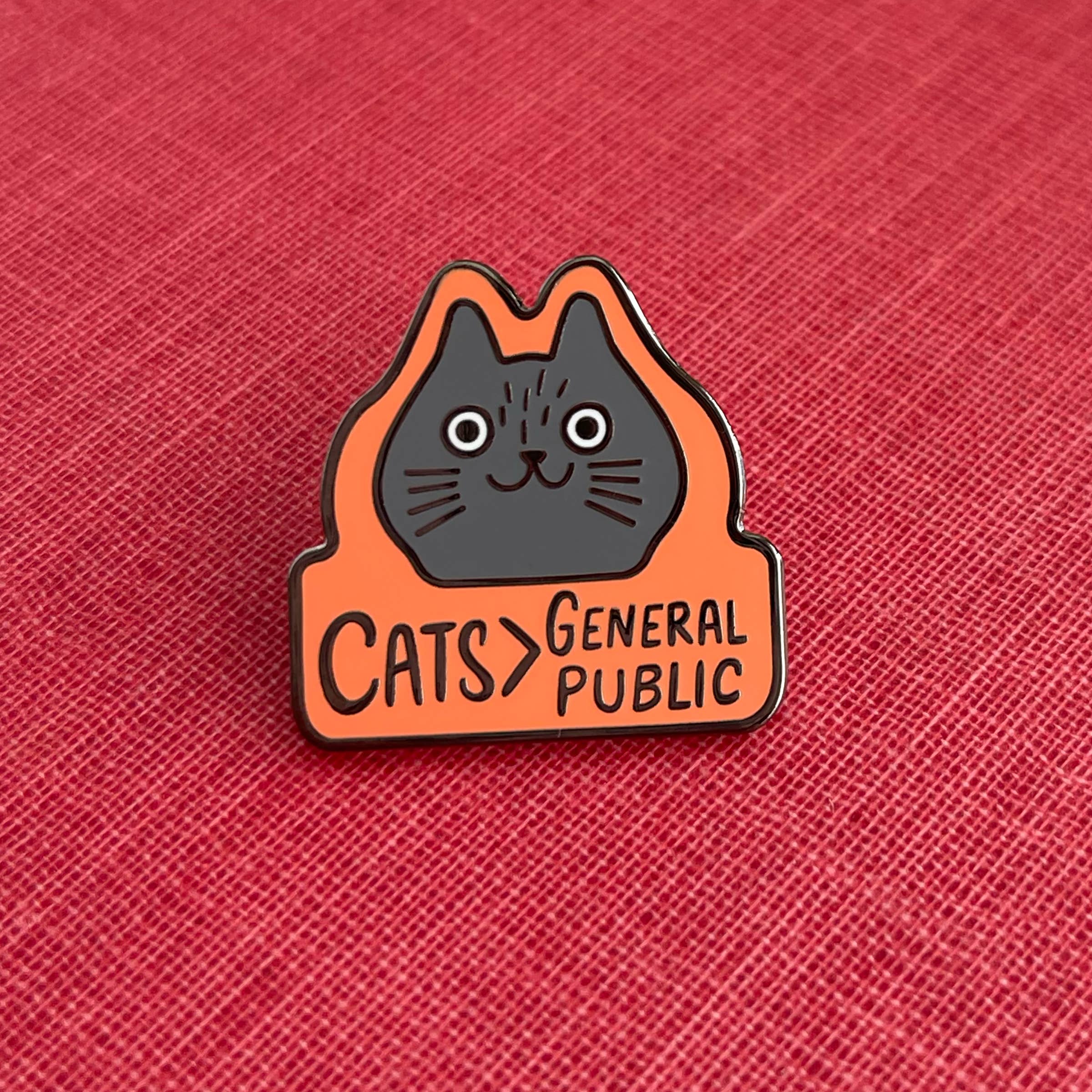 Paper Parasol Press - Wholesale Lapel Pin/Button - Cats > General Public2
