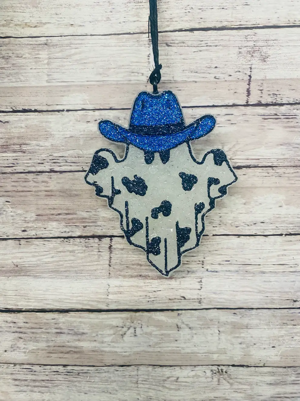 Scent Story Freshies - Wholesale Car Freshener - Unisex - Ghost with Cow print and Cowboy Hat10