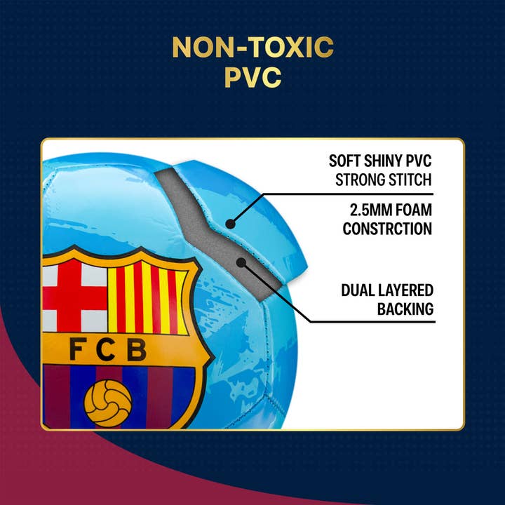 Icon Sports - Wholesale Sports ball - FC Barcelona Soccer Ball - FCB93BL13