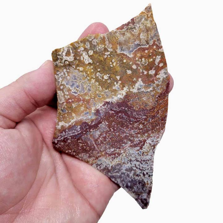 Lapidary Central - Wholesale Spiritual Stone/Crystal - Agua Nueva Agate Slab! Mexican Agate! Lapidary Stone Slab!4