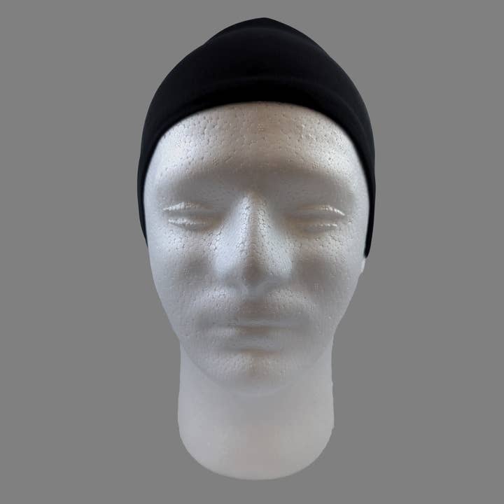 TH138 - Vanligt svart slips pannband för wholesale av Gem City Attire