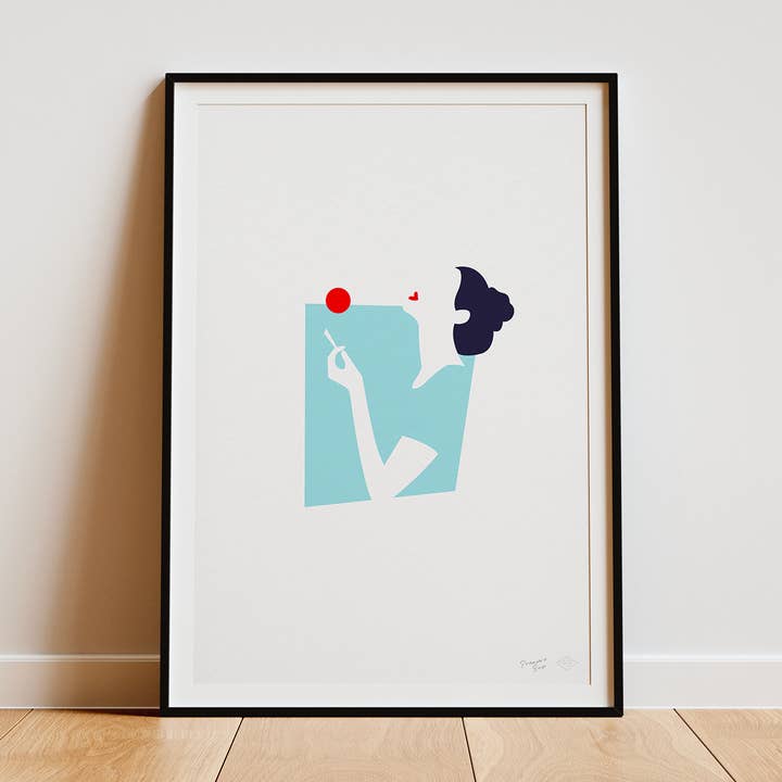 Chill Time Art Print for wholesale by PREMIÈRE BASE