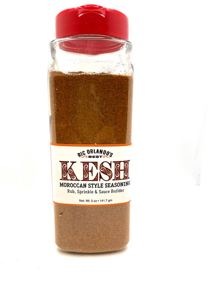'KESH Moroccan style rub and seasoning for wholesale by Ric Orlando's Pasta, Sauce, Hot Sauce and Seasonings