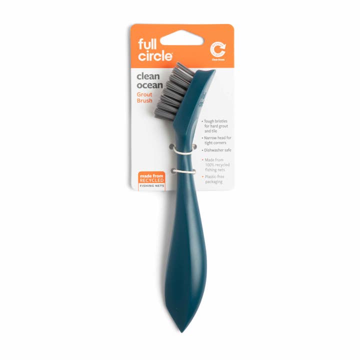 Full Circle Home - Wholesale Cleaning Brush - Clean Ocean - Grout Brush2