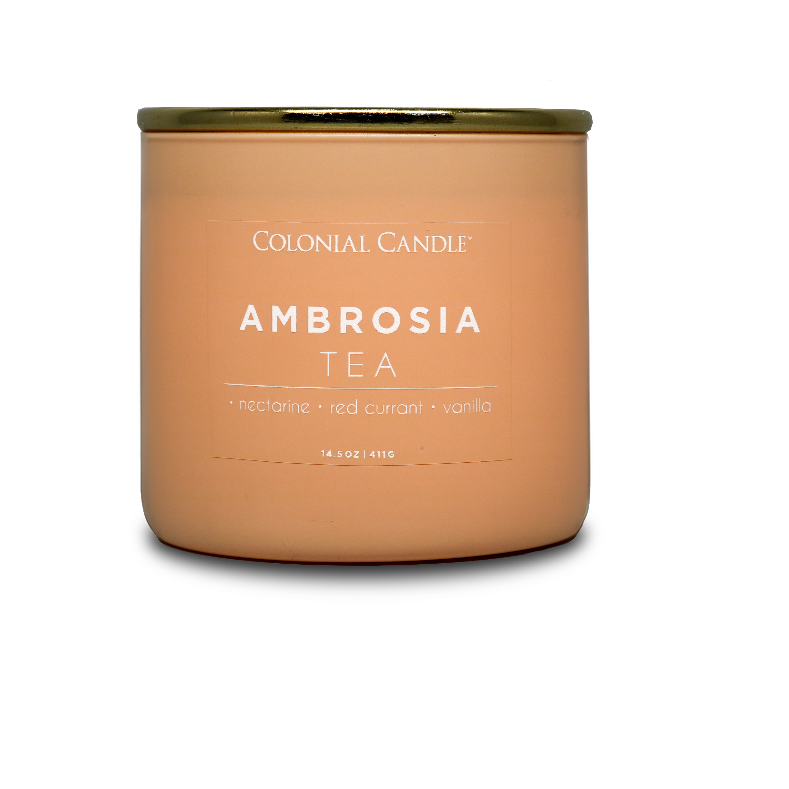 MVP Group International INC - Wholesale Jar/Filled Candle - Ambrosia Tea Scented Jar Candle, Soy Blend Wax, 14.5oz2