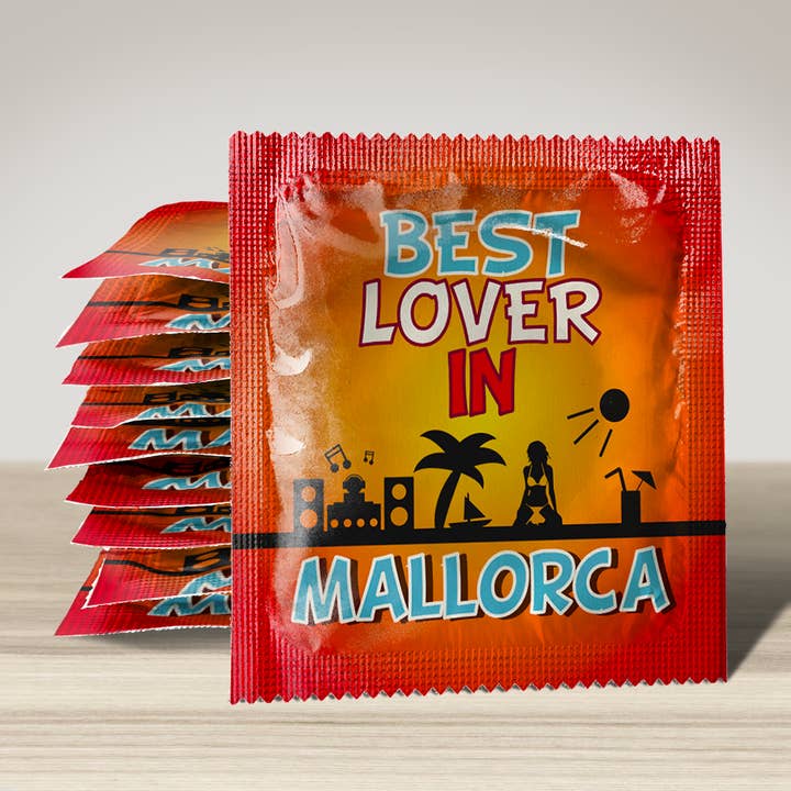 CALLVIN EU - Wholesale Gag Gift/Novelty Gift - Condom : Préservatif: Best Lover In Mallorca