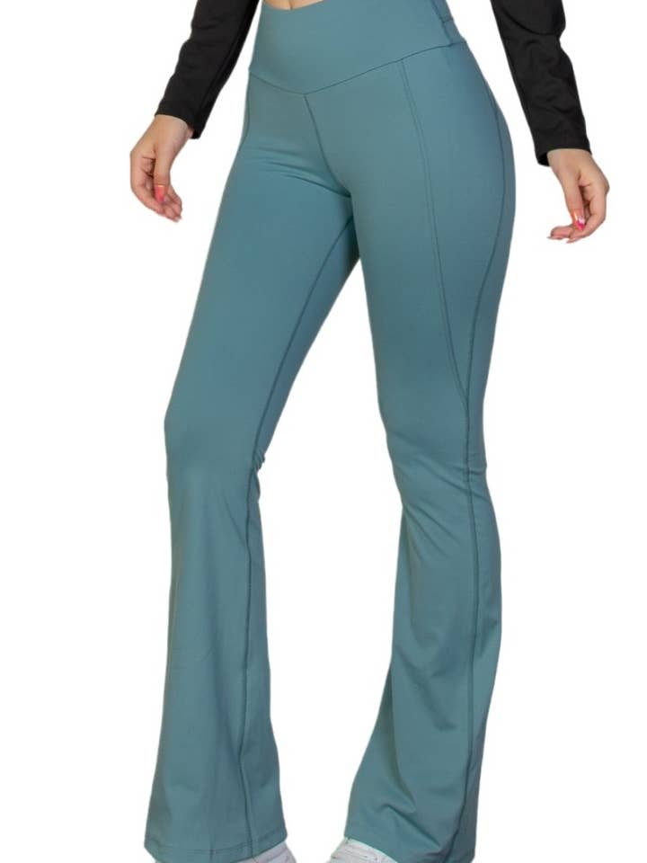 Pantalones acampanados con cintura ancha para venta al por mayor de Vanilla Monkey