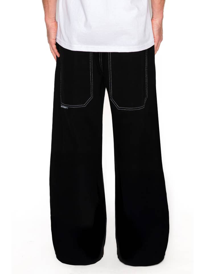 Victorious - Wholesale Jeans - Men's - DL981 Ultra Baggy Y2K Wide-Leg Denim Jeans3