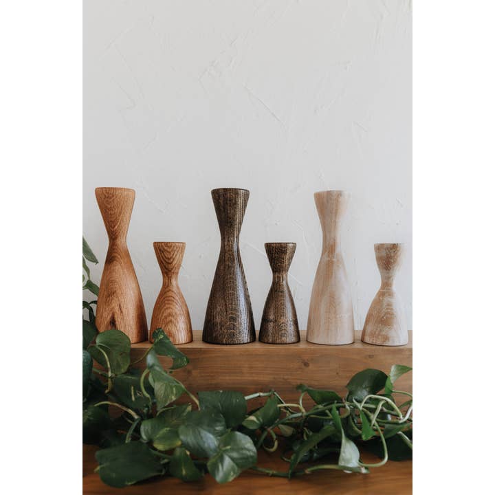 Crowned Free - Wholesale Candle Holder - Carpenter Candle Holder - Small - Made by Survivors14