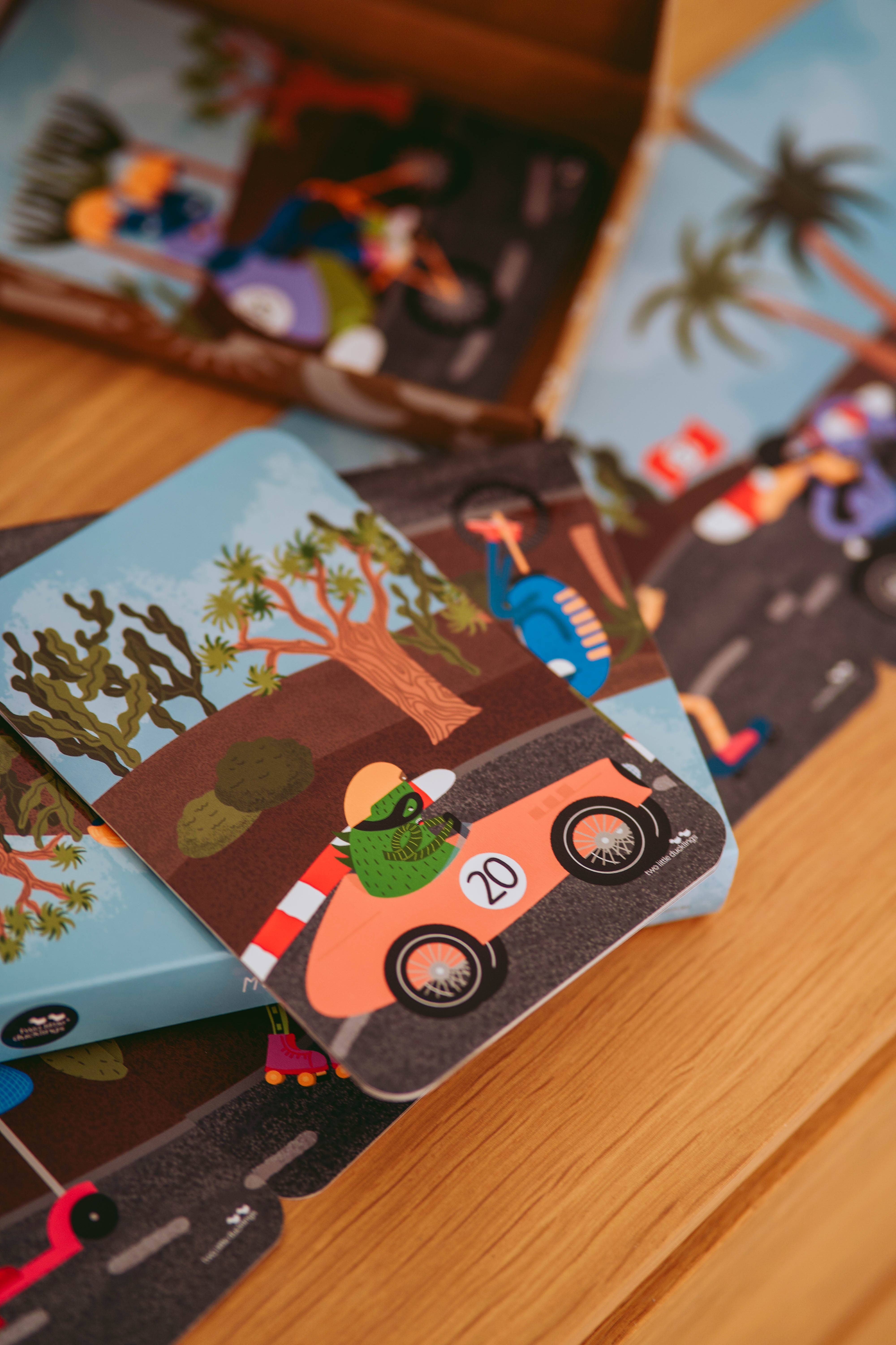 Two Little Ducklings - Wholesale Learning cards – Child & baby - Monster Rush5