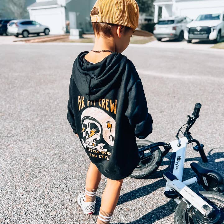 AK CLOTHING COMPANY, LLC - Wholesale Sweatshirt - Kids - Pit Crew Toddler Hooded Sweatshirt