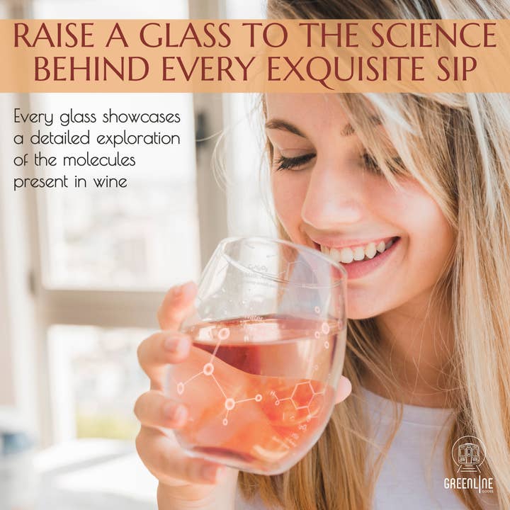 Greenline Goods - Wholesale Wine Glass - Science of Wine Etched Wine Glass1