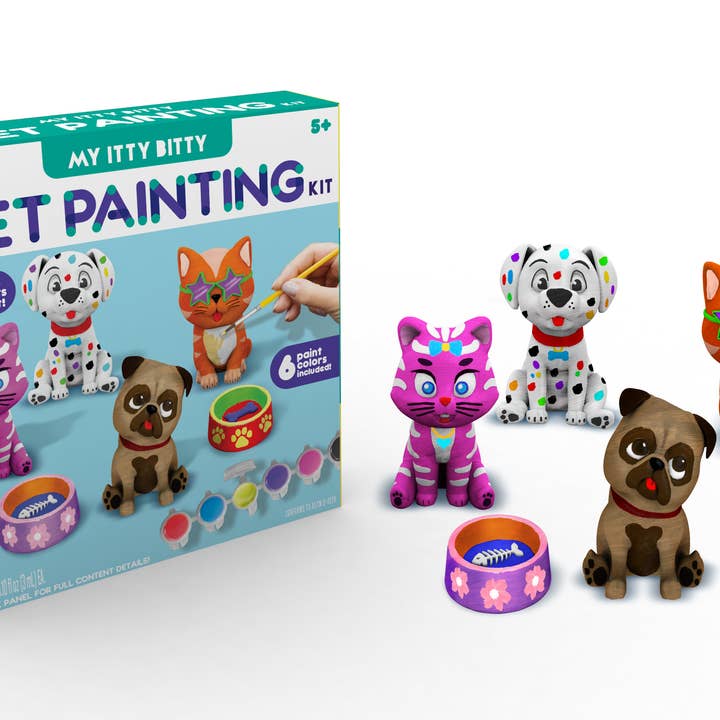Itty Bitty Pet Painting Kit for wholesale by Anker Play Products