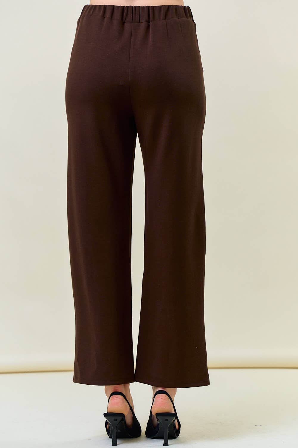 Doe and Rae – Engroshandel Bukser - Dame – SMØRBLØDE BØRSTET MODAL PINTUCK BUKSER - 8839P15