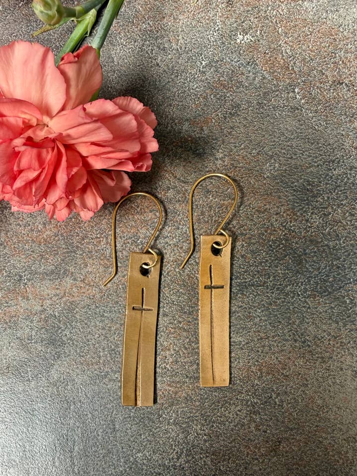 Cross Earrings for wholesale by Adorn
