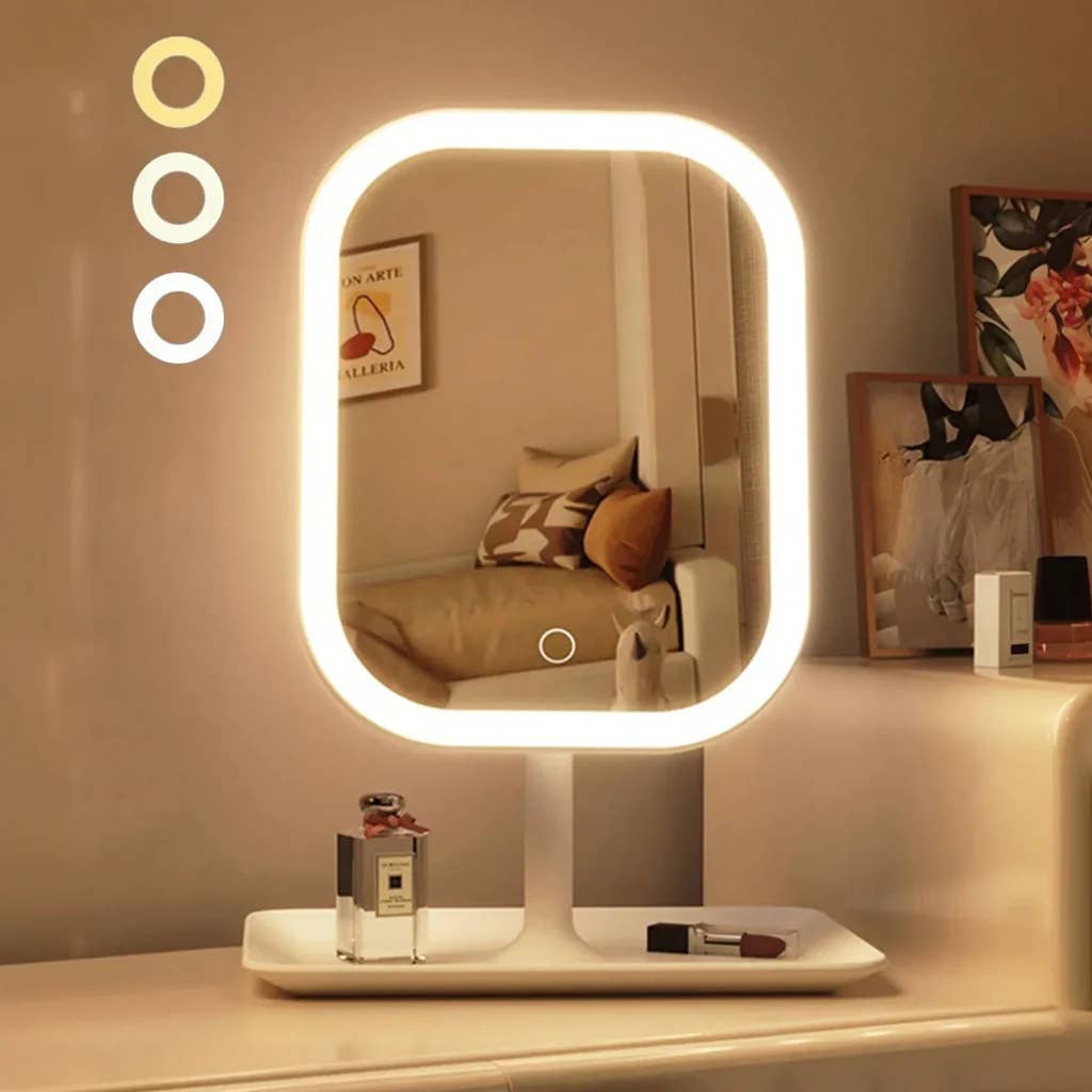 EP Design Lab - Wholesale Makeup Mirror - Lighted Tabletop Makeup Vanity Mirror0