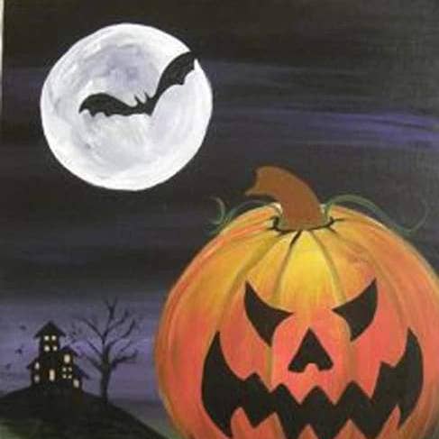 Ondt Halloween græskar for engroshandel hos Paint with Number