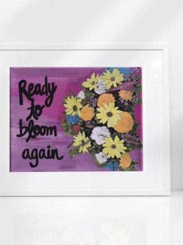 Ready to Bloom Again Print for wholesale by PTSFeminist
