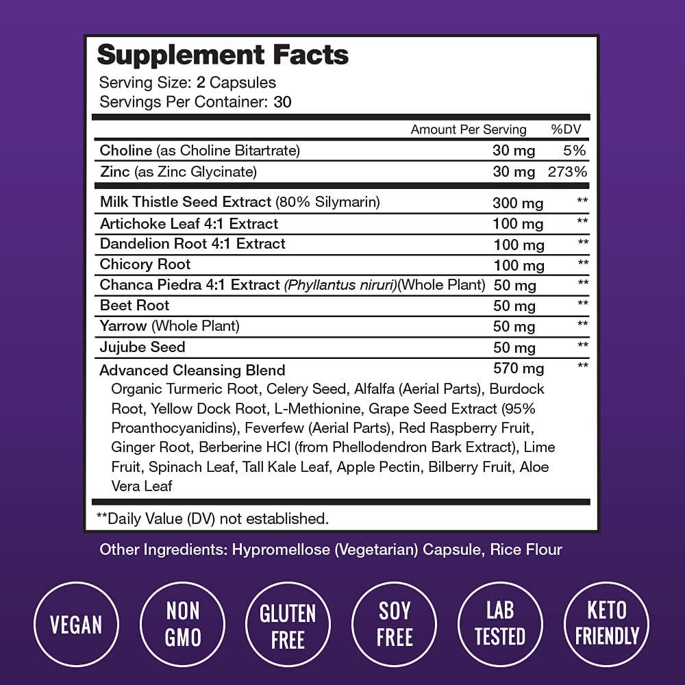 NutraChamps - Vente Supplément oral/vitamine - Détoxication et nettoyage du foie | Compléments premium de soutien du foie1