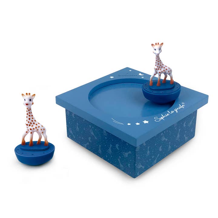 TROUSSELIER SAS - Wholesale Music Box - Kids & Baby - Dancing Sophie the Giraffe Music Box Milky Way1