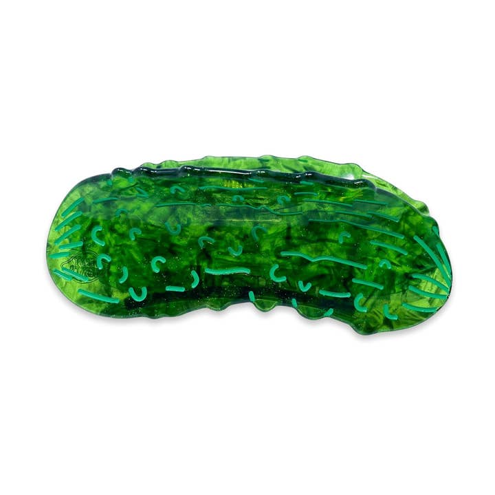 Grote haarklauwclip met augurk voor wholesale door Jenny Lemons