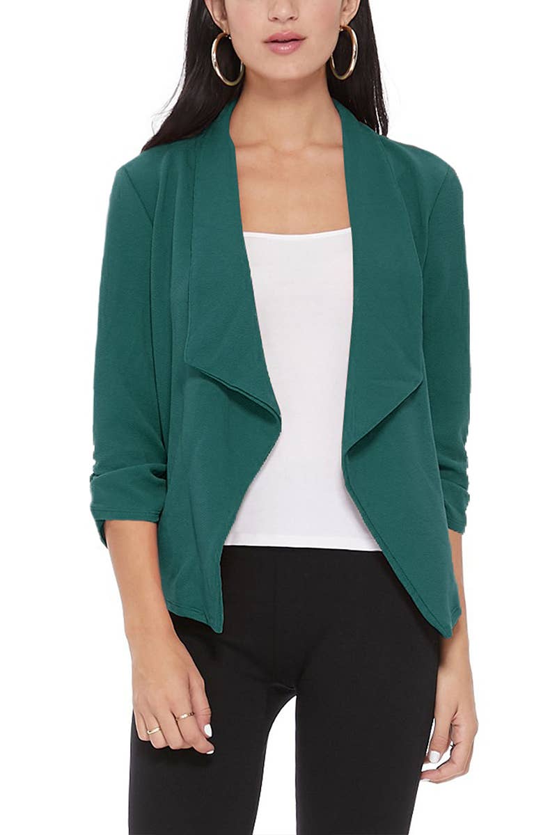 MOA COLLECTION - Vente Blazer – femme - Veste Blazer Décontractée pour Femme - Silhouette Ajustée9