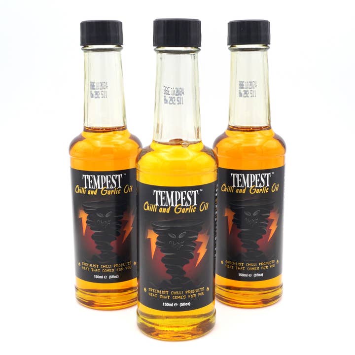 Tempest™ Garlic & Chilli Oil for wholesale by Grim Reaper