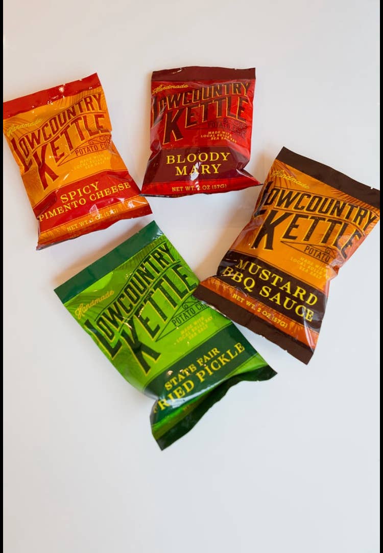 Lowcountry Kettle - Wholesale Chips - Mustard Bbq Potato Chips - 24 bags7