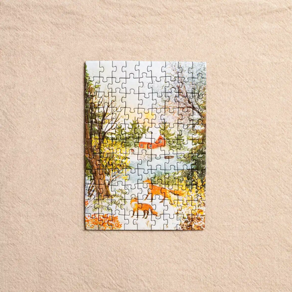 Trevell – wholesale Puzzle – Adult – Mini puzzle January Sunshine – La Pauz – 99 pieces1