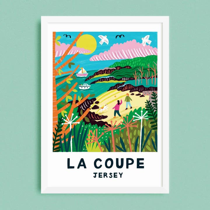 La Coupe - Jersey Print for wholesale by Lauren Radley