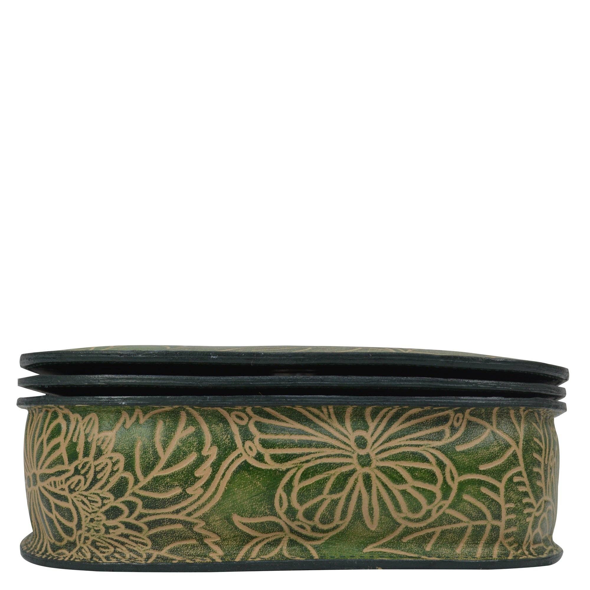 Anuschka | Vanya Lara (USA) - Wholesale Crossbody Bag - Women's - Hand-Painted Leather Flap Crossbody - 6944