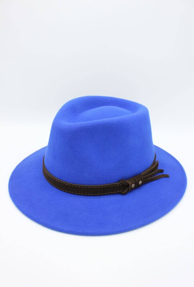 Hologramme Paris - Wholesale Fedora - Unisex - Waterproof wool Fedora hat with belt3