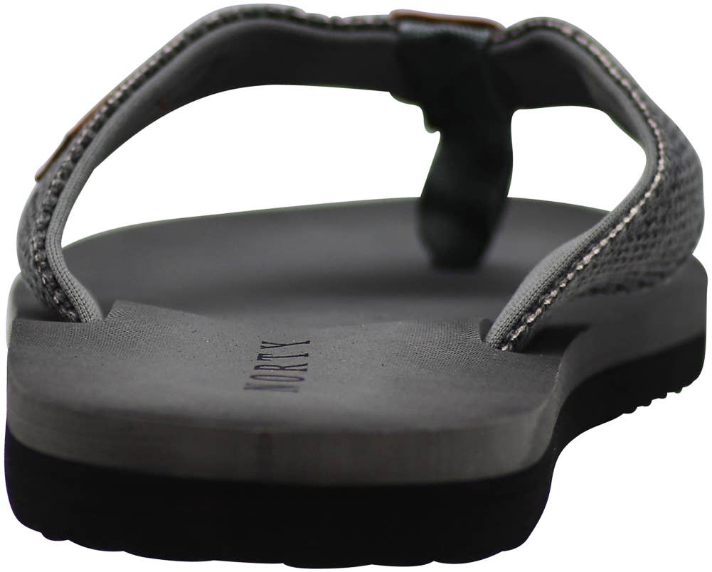 Eastern Off Price - Wholesale Flip Flops - Men's - Norty Men's Soft EVA Sandal Shoe 41449 Grey6