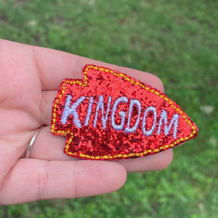 Urban Clay - Wholesale Patch - KC RED KINGDOM IRON-ON PATCH1