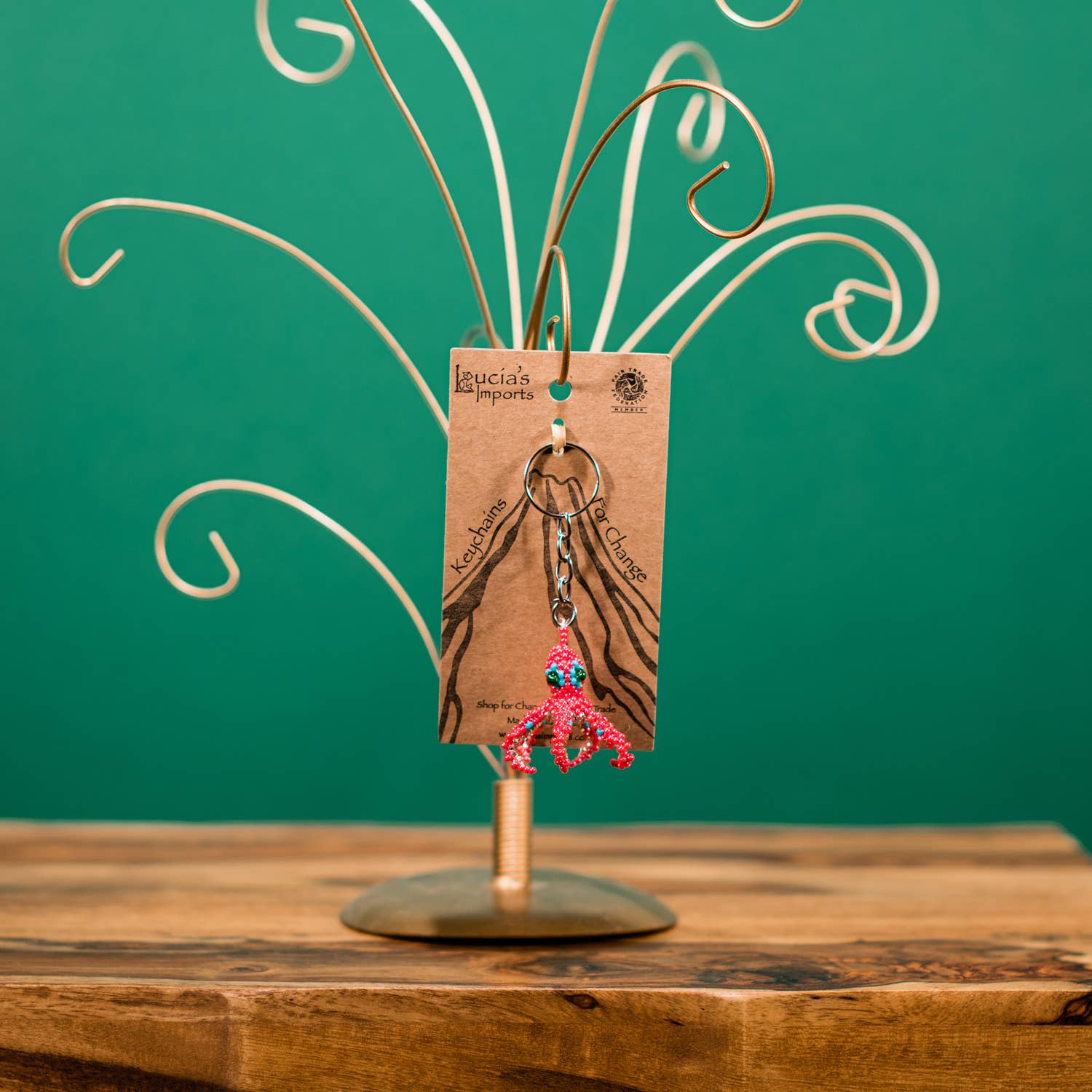 Lucia's Imports - Wholesale Keychain - Women's - Octopus keychain6