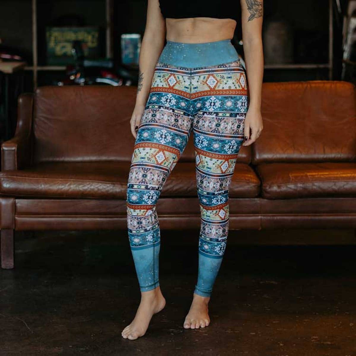 Soul Factory - Wholesale Sport-/loungelegging - Dames - Gerecycleerde yogalegging „Tribe Vibe”9