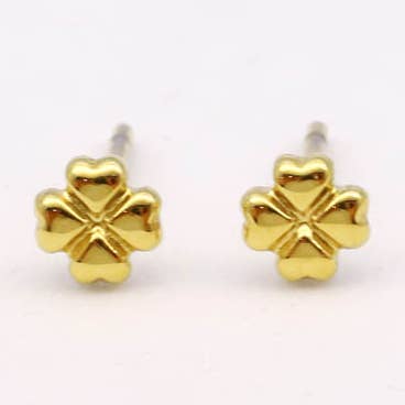 Les Cleias - Wholesale Stud/Post Earrings - Klee steel earrings0