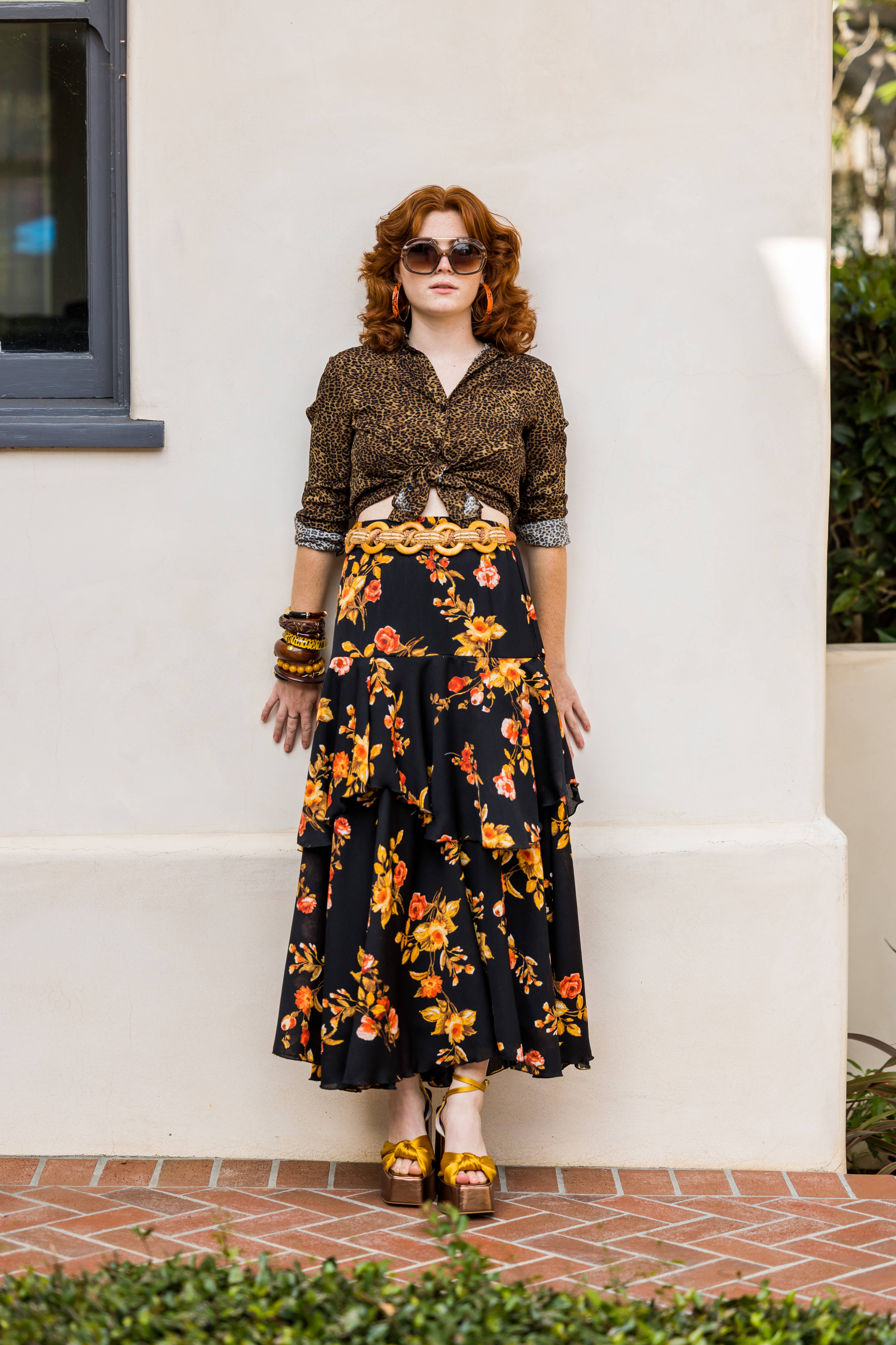 Jennafer Grace - Wholesale Skirt - Women's - Amber Fleur Seraphim Skirt0