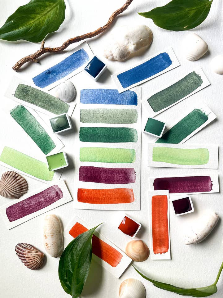 Paradise Palette for wholesale by Redbud Pigment Co. LLC