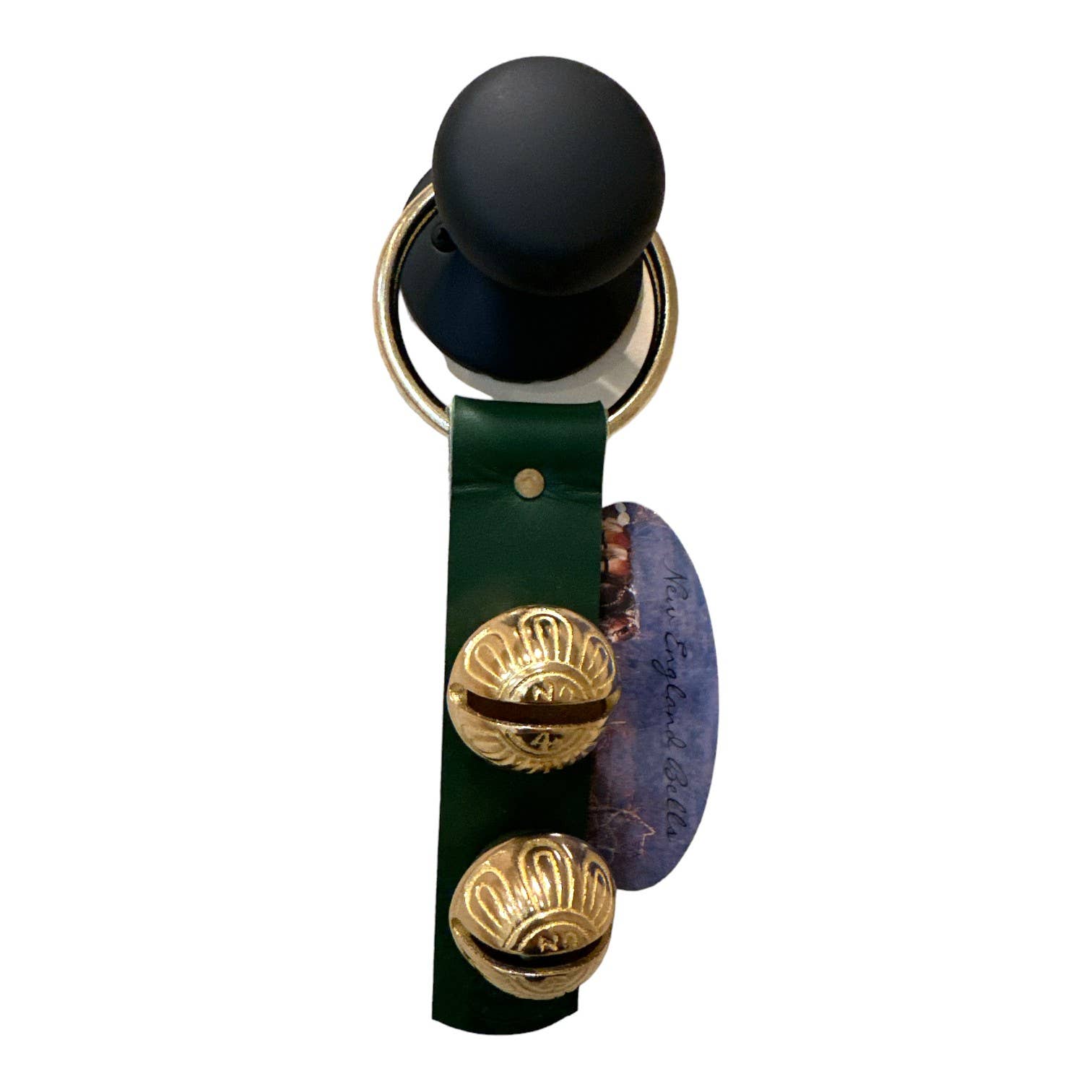 New England Bells - Wholesale Bell - Traditional Strap Bells - #4 Size Bells - 2 Bells on Strap4