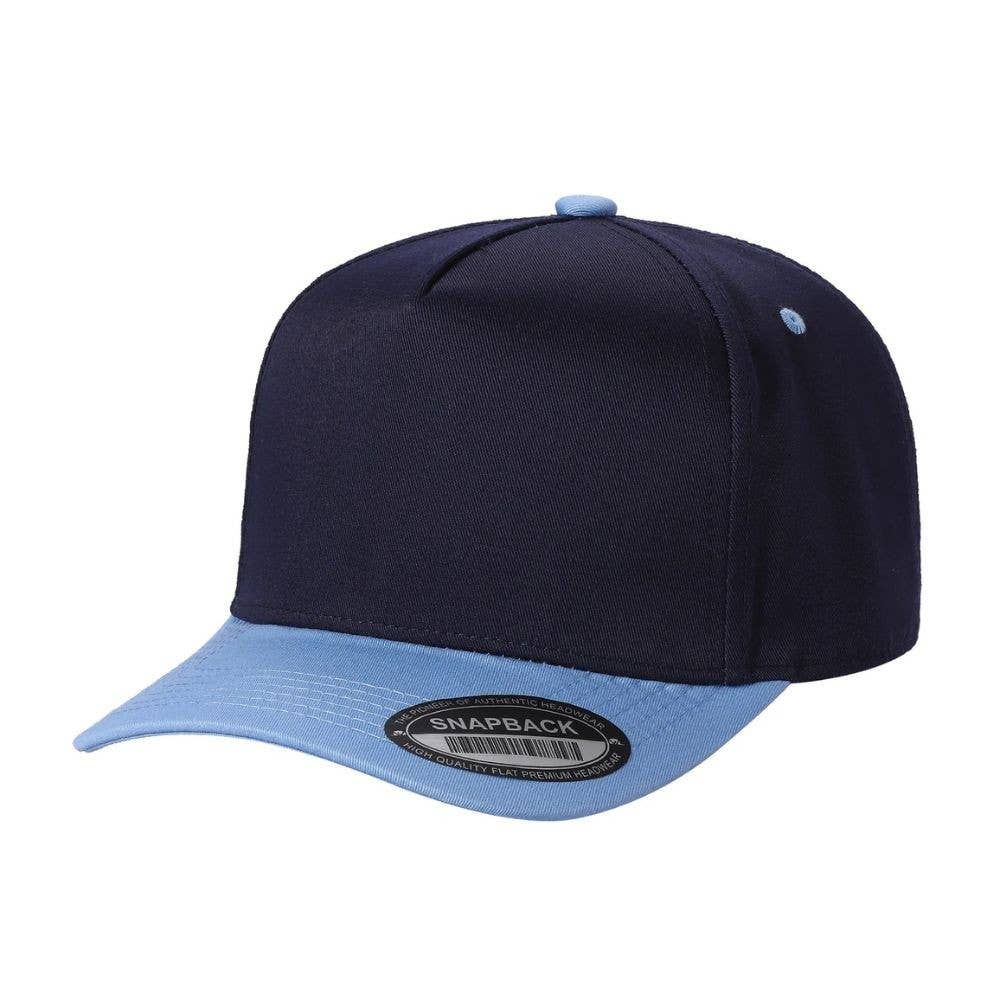DOBBI - Wholesale Flat Brim Cap - Unisex - 5 Panel Snapback Caps26